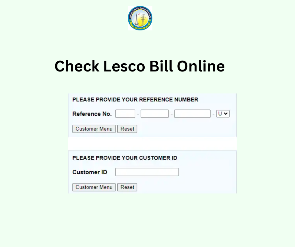 How To Check LESCO Bill 2024 - LESCO Bill Online Check