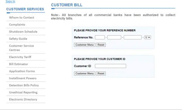 LESCO Online Bill